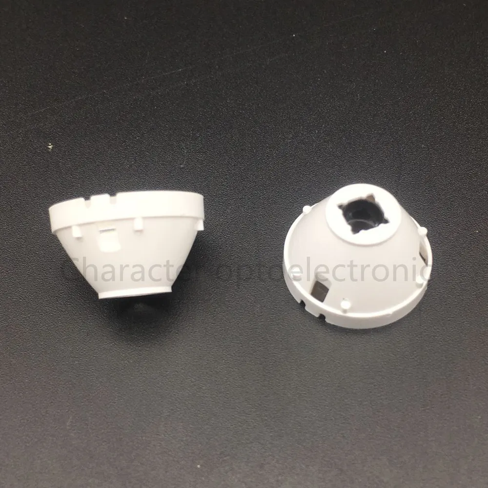 10pcs CREE XML LED XML2 XHP50 Lens 21mm white holder 10/25/45/60 degree LENS/Reflector Collimator for T6 chip | Лампы и освещение