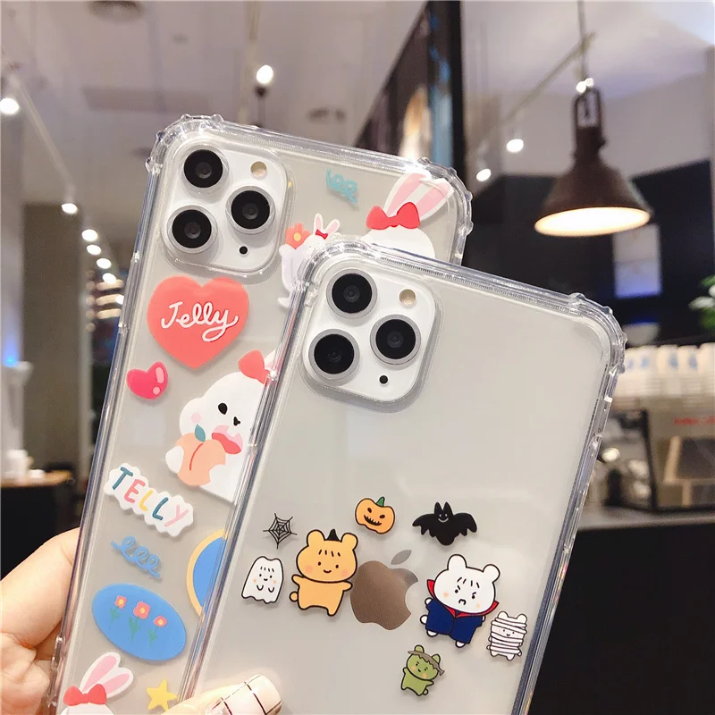 Мягкий силиконовый чехол с рисунком медведя для iphone X, чехол xs max cute Bear coque на iphone 6s 6 plus, матовый чехол для телефона 7 8 plus