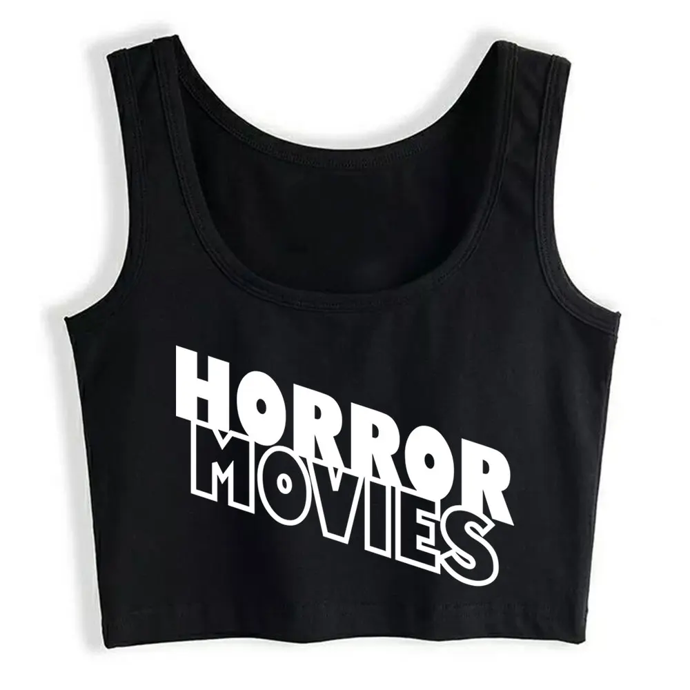 

Crop Top Sport Horror Movies Vogue Harajuku Print Tank Top Women