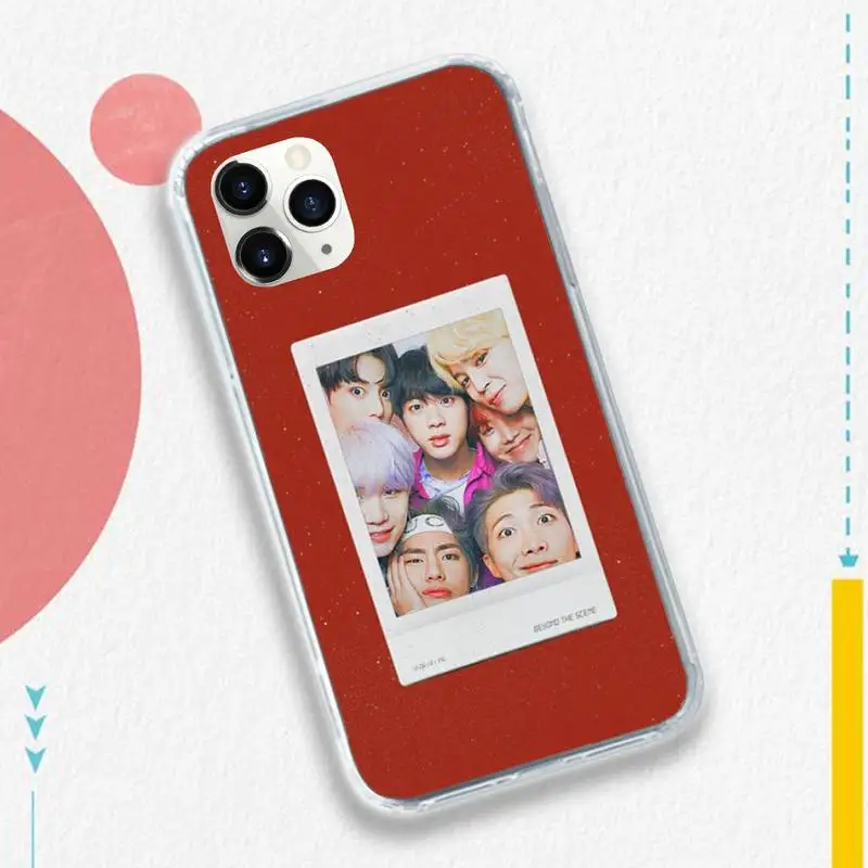 

Jungkook kpop Customerposter Phone Case Transparent soft For iphone 5 5s 5c se 6 6s 7 8 11 12 plus mini x xs xr pro max