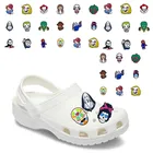 40-100 шт., украшения для обуви из ПВХ