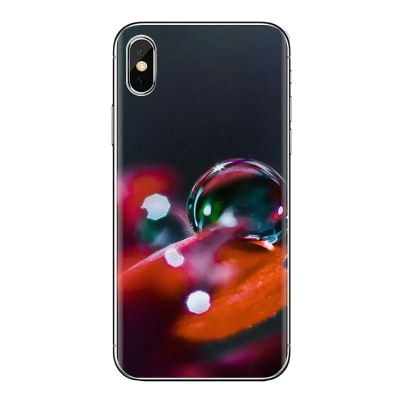 For Huawei Honor 7X V10 6C V9 6A Play 9 Mate 10 Pro Y7 Y5 P8 P10 Lite Plus GR5 2017 Red Drops Mobile Wallpaper Phone Shell Cover |