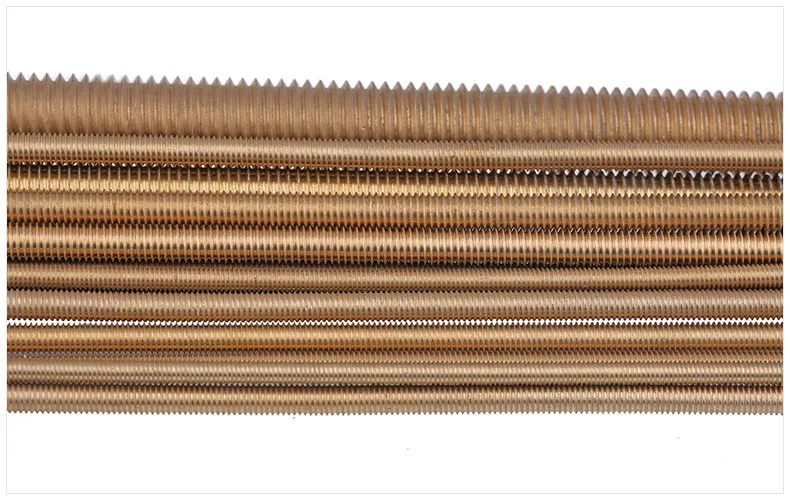 Медный медный винт с двойной головкой зуб бар медь M2 M2.5 M3 M4 M5 M6 M8 M10 M12 M14 M16 M18 M20