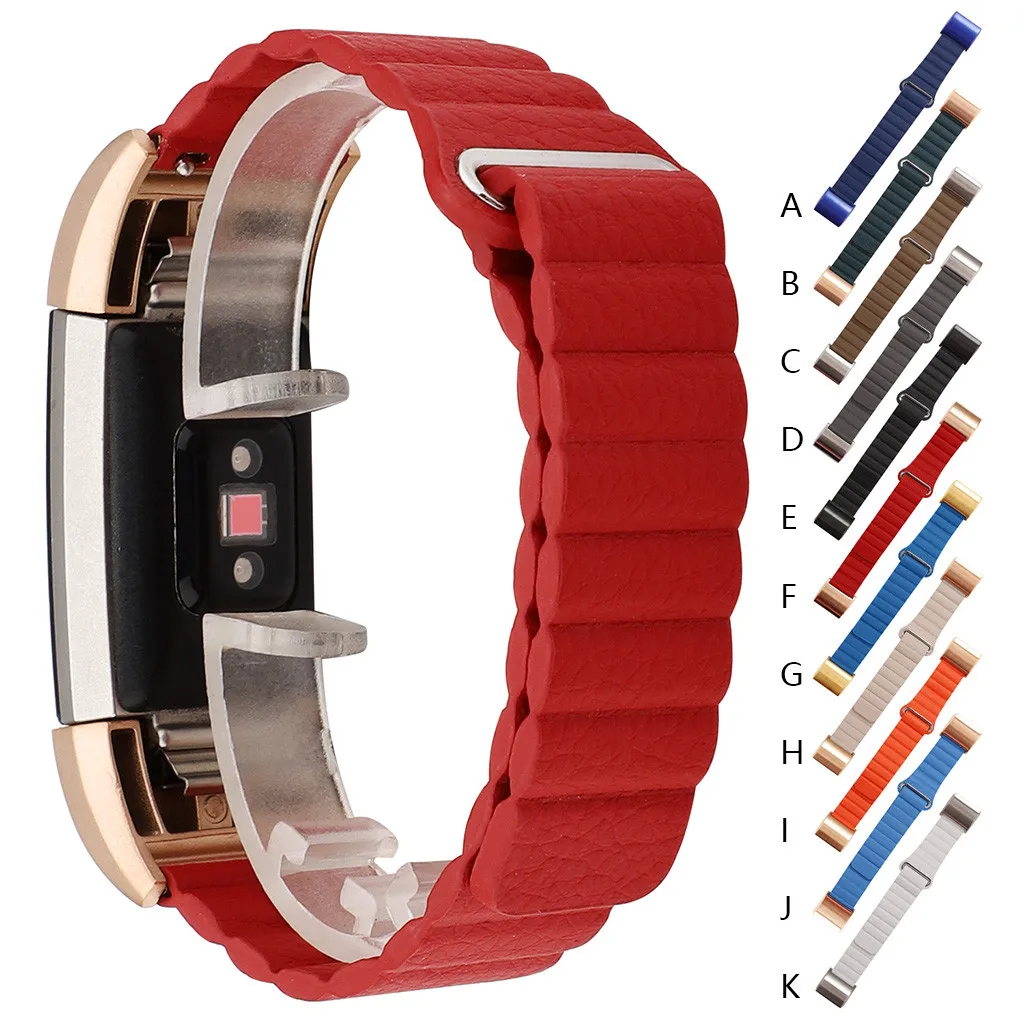 Сменный кожаный ремешок для наручных часов с пряжкой спортивных смарт Fitbit Charge