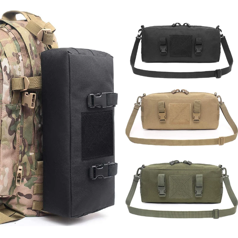 

Multi-Purpose Tactical Molle Pouch Large Capacity Backpack Increment Pouch Foldable Short Trips Bag Portable Shoulder Bag
