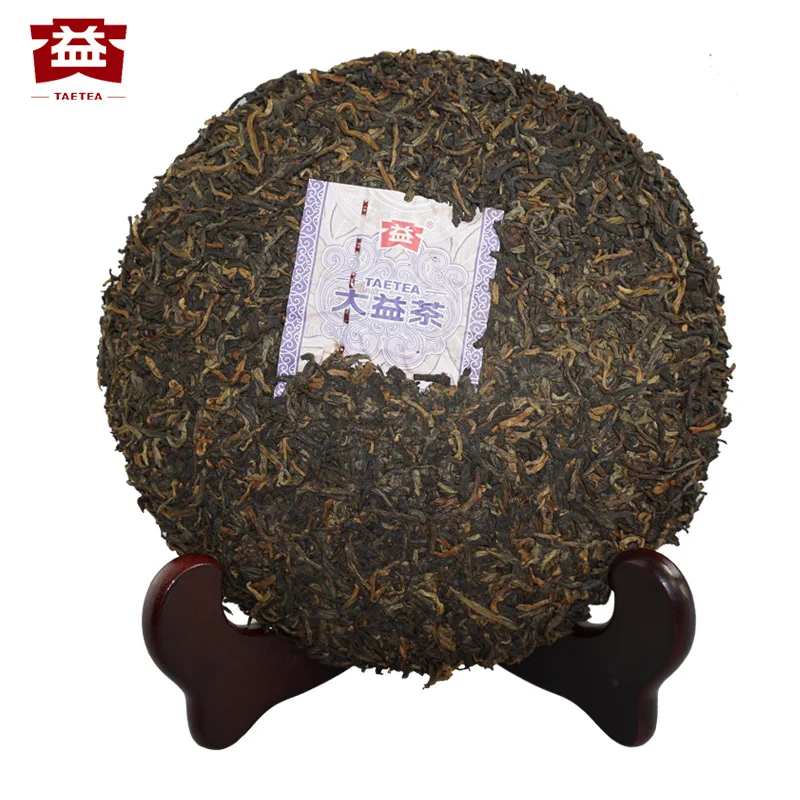TAE TEA Menghai Star * 2014 год Юньнань Dayi спелый ПУ erh чай 357 г Shu торт 1401 партия|Чаедробильные