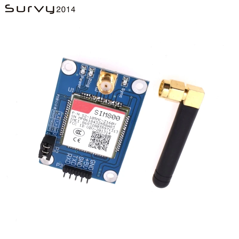 SIM800 GPRS/GSM щит макетная плата мини V4.0 беспроводной модуль|Интегральные схемы| |