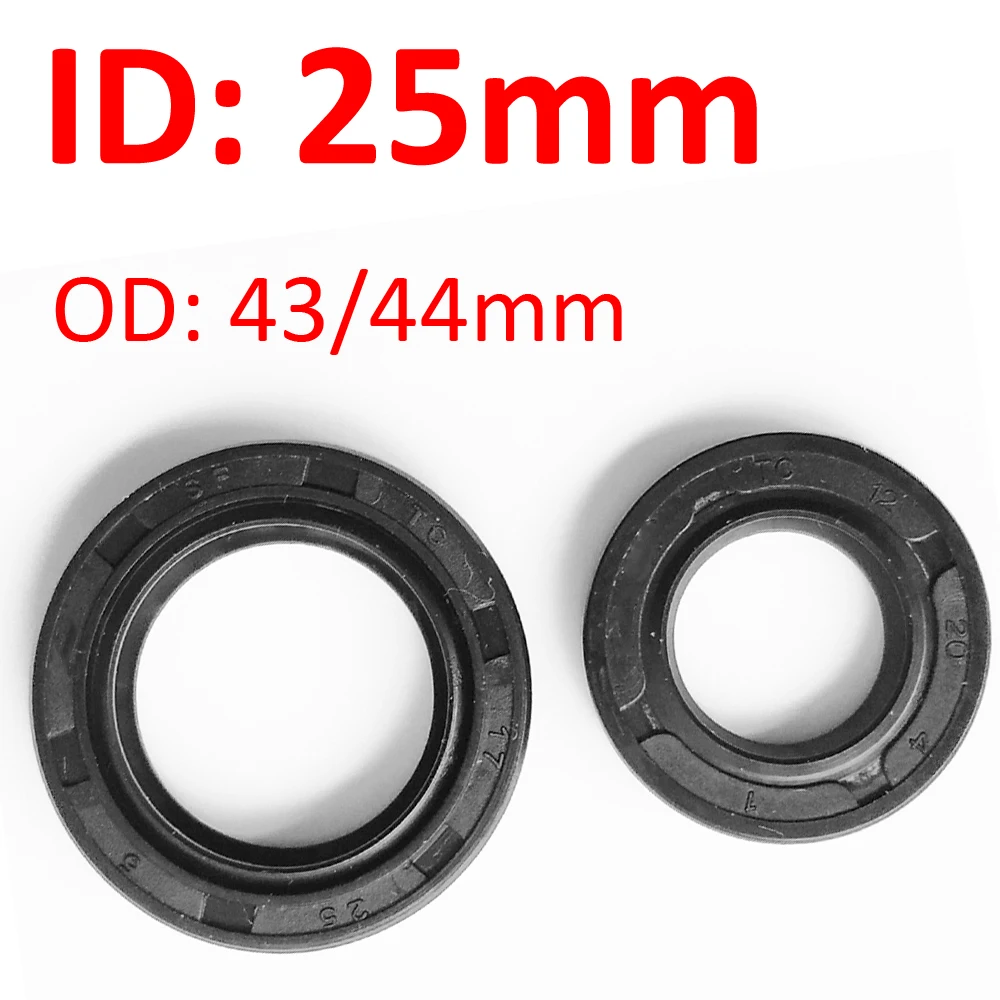 1 шт. NBR Skeleton Oil Seal TC Нитриловая Резина 25*43*10 25*43*12 25*43*6 25*43*7 25*43*8 25*44*10 25*44*7