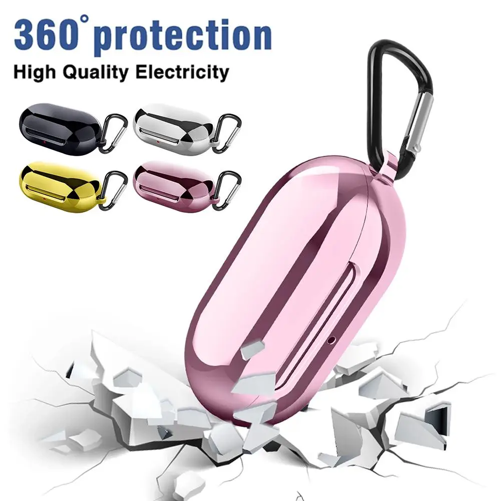 Чехол из тпу с силиконовым покрытием и защитой от падения для Samsung Galaxy Buds чехол