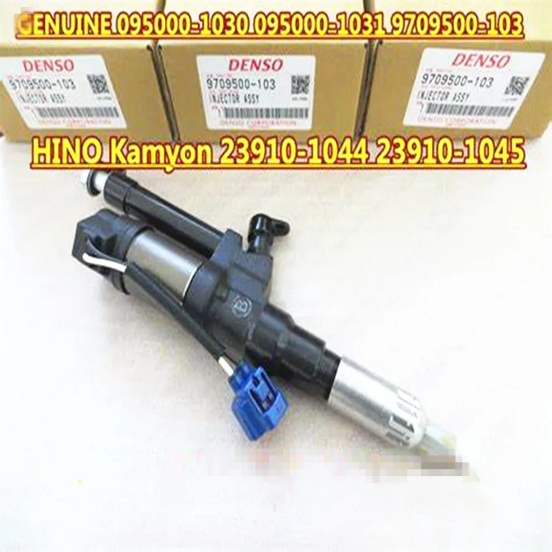 

4pcs Genuine common rail injector 095000-1030 095000-1031 9709500-103 for 23910-1044 23910-1045