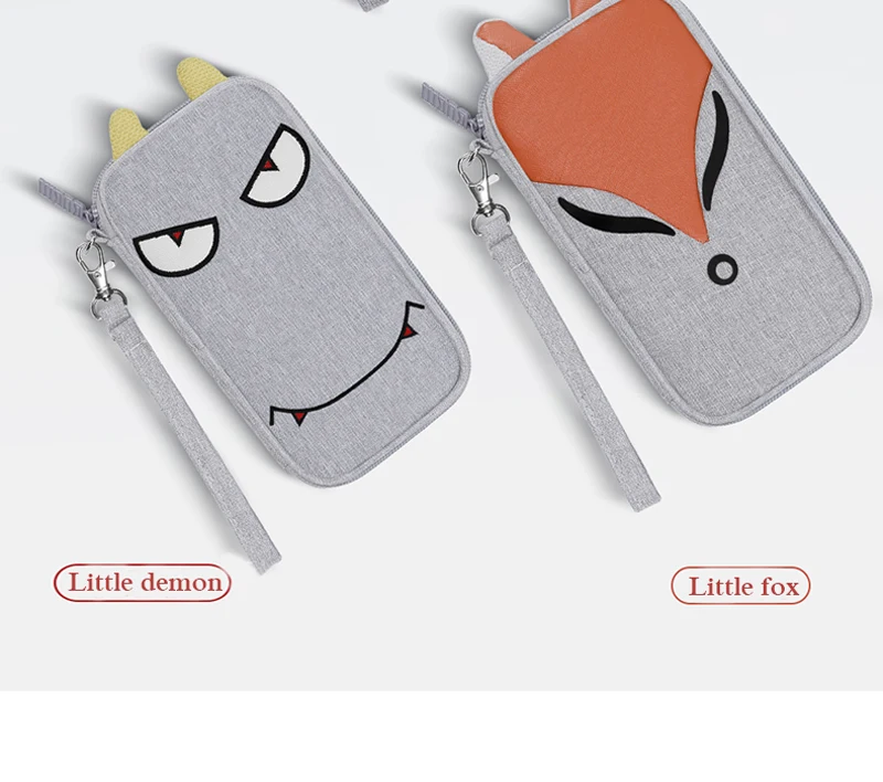 BUBM портативный 20000mAh мультяшный внешний аккумулятор сумка, мульти-банк функциональной способности Зарядное устройство USB кабель сумка для хранения, цифровая сумка для хранения