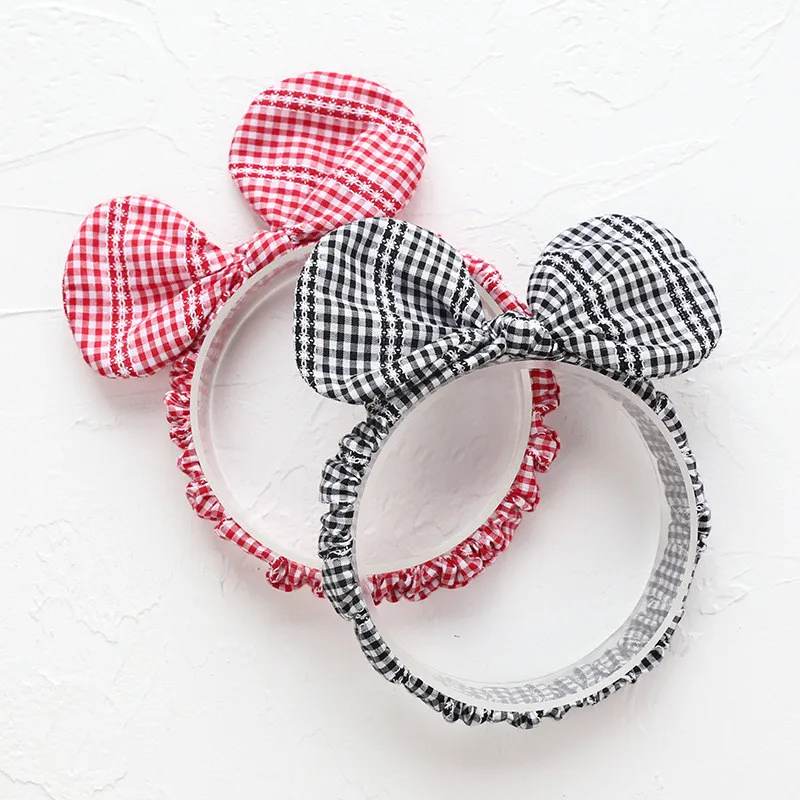 Распродажа Повязка на голову с бантом для младенцев Хлопковые эластичные