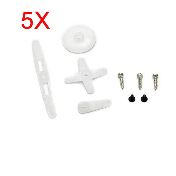 5X сервопривод Emax Arm Horn для ES08A ES08DE ES08MA ES08MD ES08D части радиоуправляемого