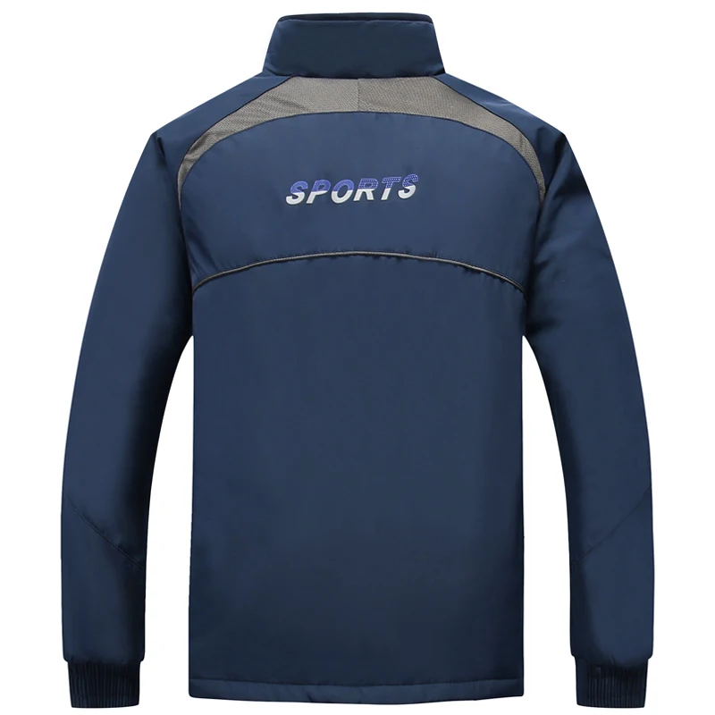 Новый мужской комплект зимняя плотная Теплая мужская спортивная одежда из 2