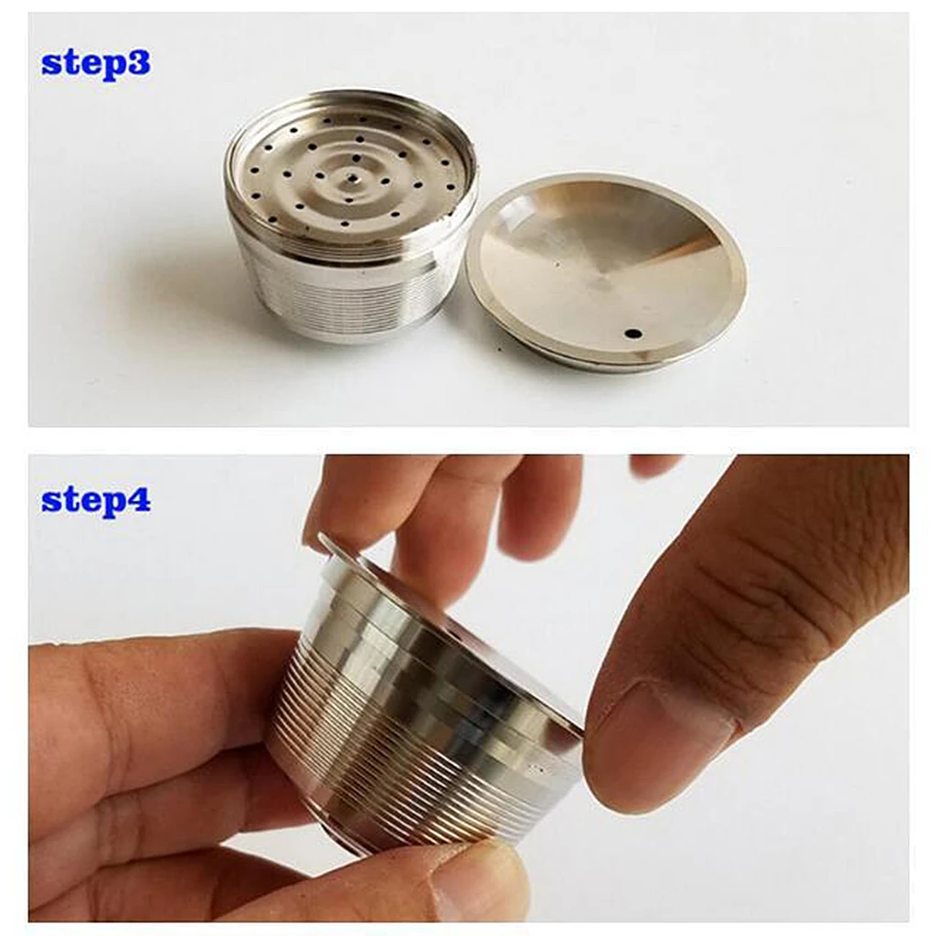 

Многоразовые капсулы для кофе из нержавеющей стали