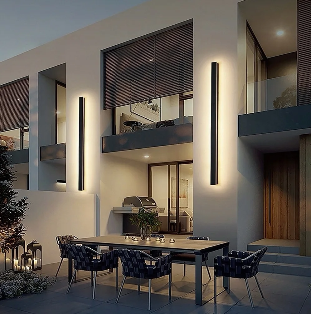 Настенная лампа из нержавеющей стали декоративная настенная светодиодная ip65