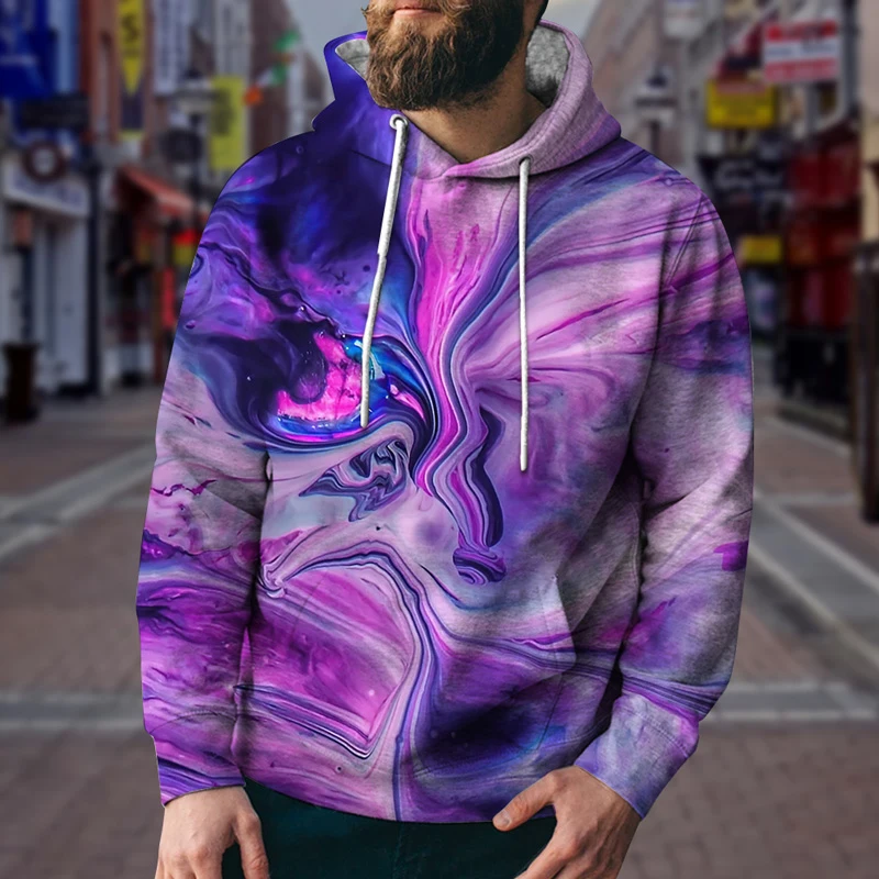 

Men's Hoodie Fall/Winter One-Piece Fleece Warm Men's Digital Printing Fashion Casual Streetwear High Quality Tokyo Avengers