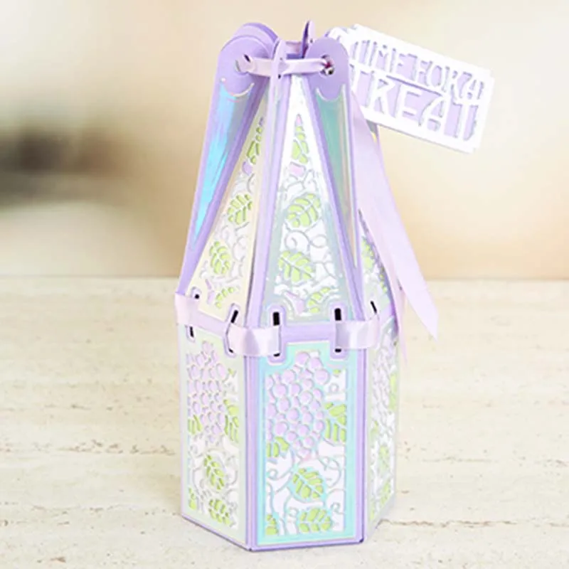 

JC Exquisite Gift Package Metal Cutting Dies Scrapbooking Die Cut Card Make Shape Stencil Craft Mold Decor Template New Design