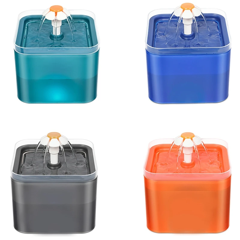 

Pet Automatic Drinking Fountains, Cats, Florets, Drinking Bowls, Dogs, Dreamy Candy-Colored Drinking Fountains