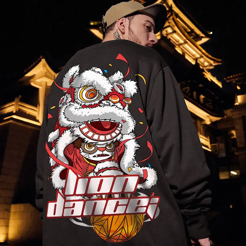 Корейские мужские крутые толстовки с капюшоном в стиле хип-хоп японские