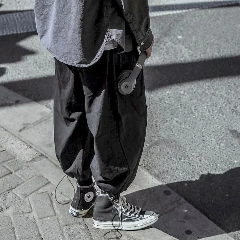 Шаровары мужские модные брендовые леггинсы в японском стиле брюки Мужские осенне зимние универсальные