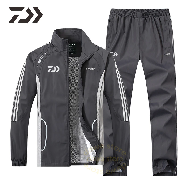 Финишная одежда спортивный костюм для рыбалки мужчин штаны полосатая