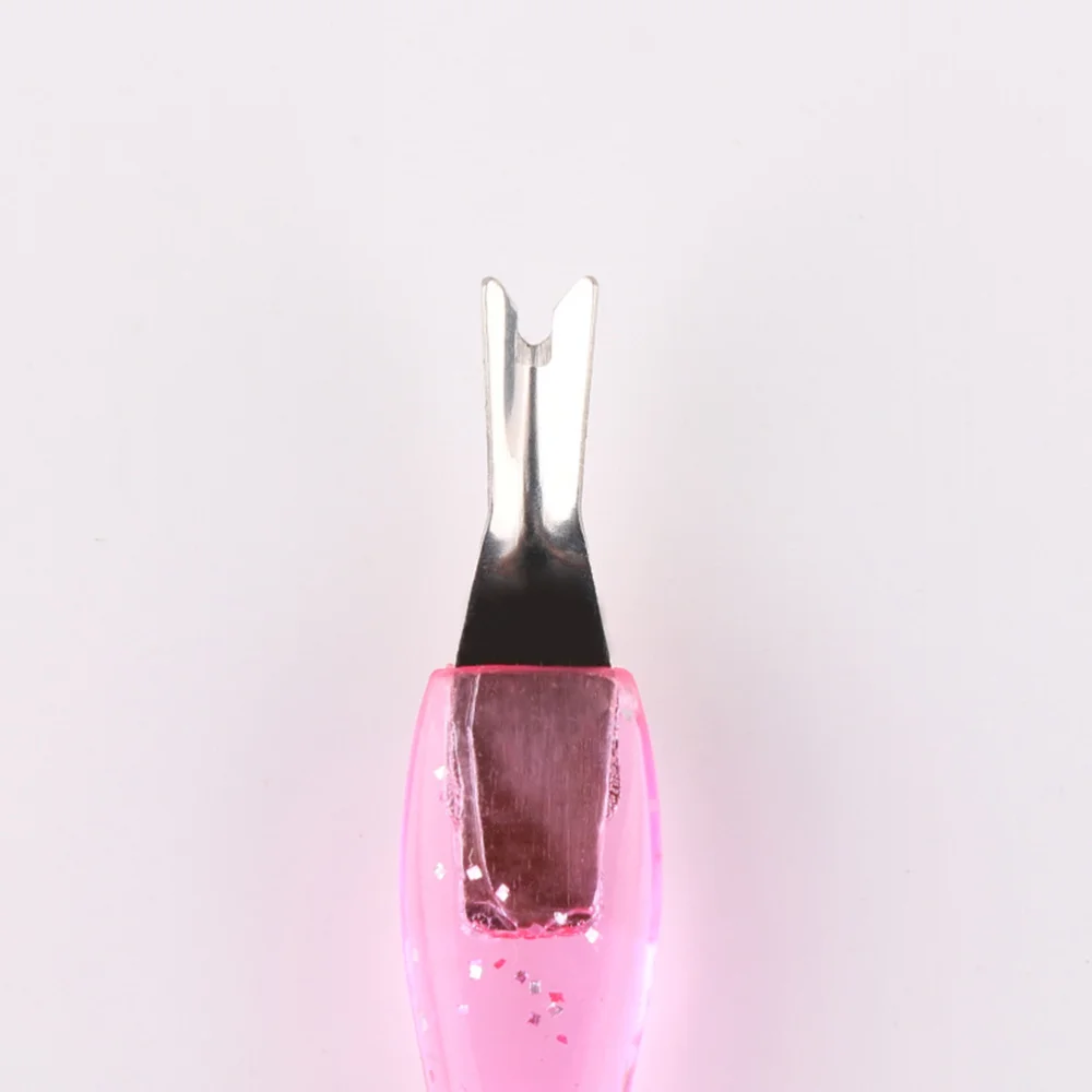 

Nail Art Tools Pedicure Cuticle Trimmer Remover Pusher Dead Skin Callus Removal Fork )