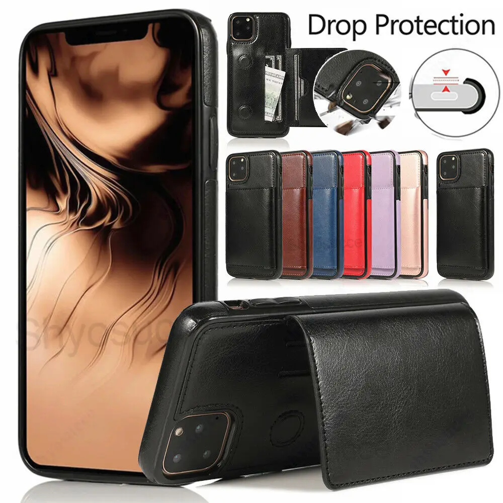 

Для Apple iPhone 11 Pro XS Max XR 8 7 6S кожаный магнитный чехол с подставкой