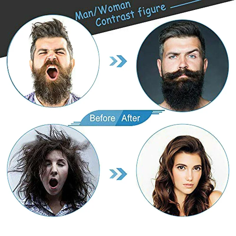 Многофункциональный гребень для волос выпрямитель бороды личный уход стильный XB