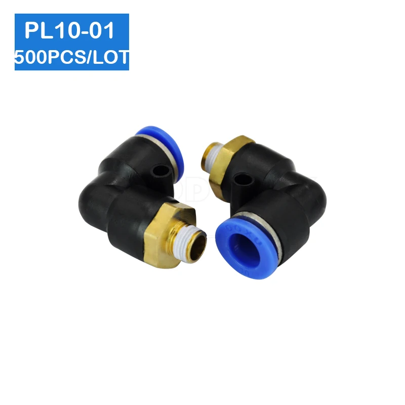 500 шт. PL10 01 бесплатная доставка 1/8 &quotPT резьба до 10 мм быстрый
