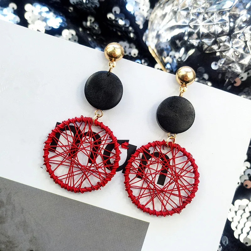 1 пара 2020 модные роскошные простые большие круглые серьги женские Модные полые