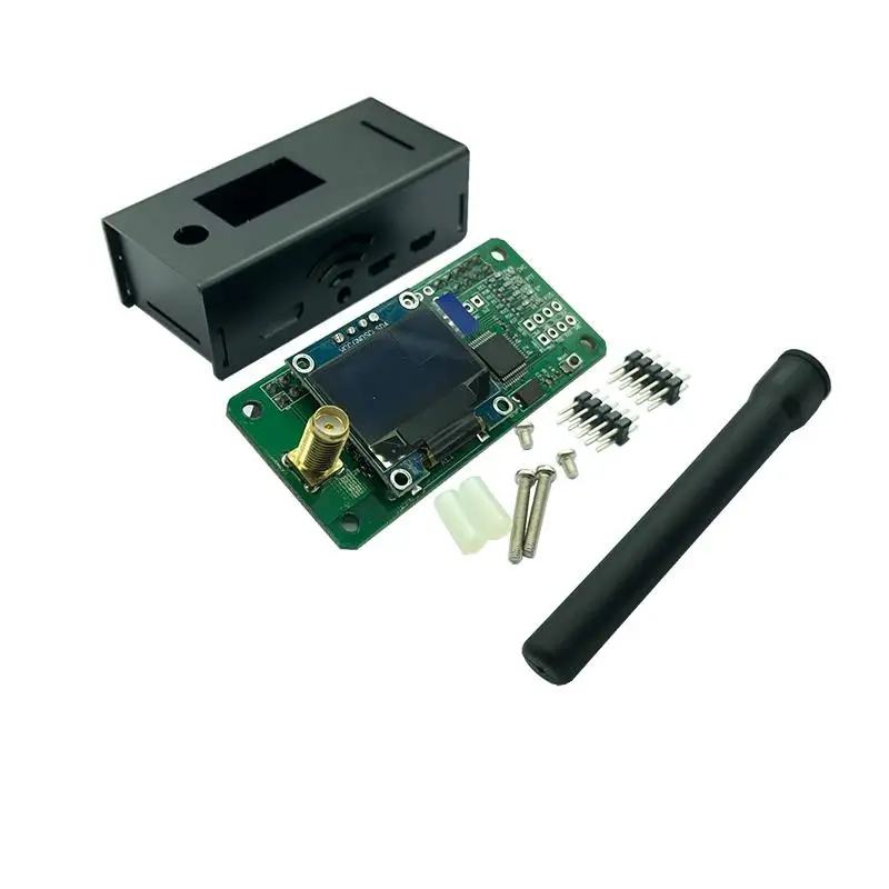 Точка доступа V1.7 Jumbospot UHF VHF UV MMDVM для P25 DMR YSF DSTAR NXDN Raspberry Pi Zero 3B + OLED металлический