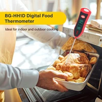 inkbird bg hh1d 3s fast reading digital probe meat thermometer lcd screen auto onoff temperaure meter for turkeybreadmilk