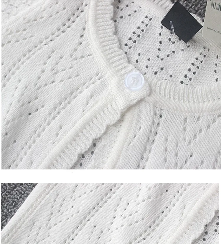 Новый Кардиган для девочек свитер желтого цвета Хлопковая Милая Одежда жакет