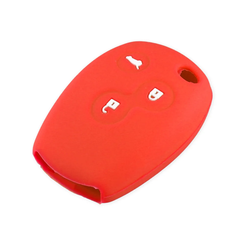Новинка 3 кнопочный силиконовый чехол KEYYOU для автомобильного ключа с