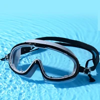 professional swimming goggles adults waterproof swimming uv anti fog adjustable glasses pool glasses lm qh qh