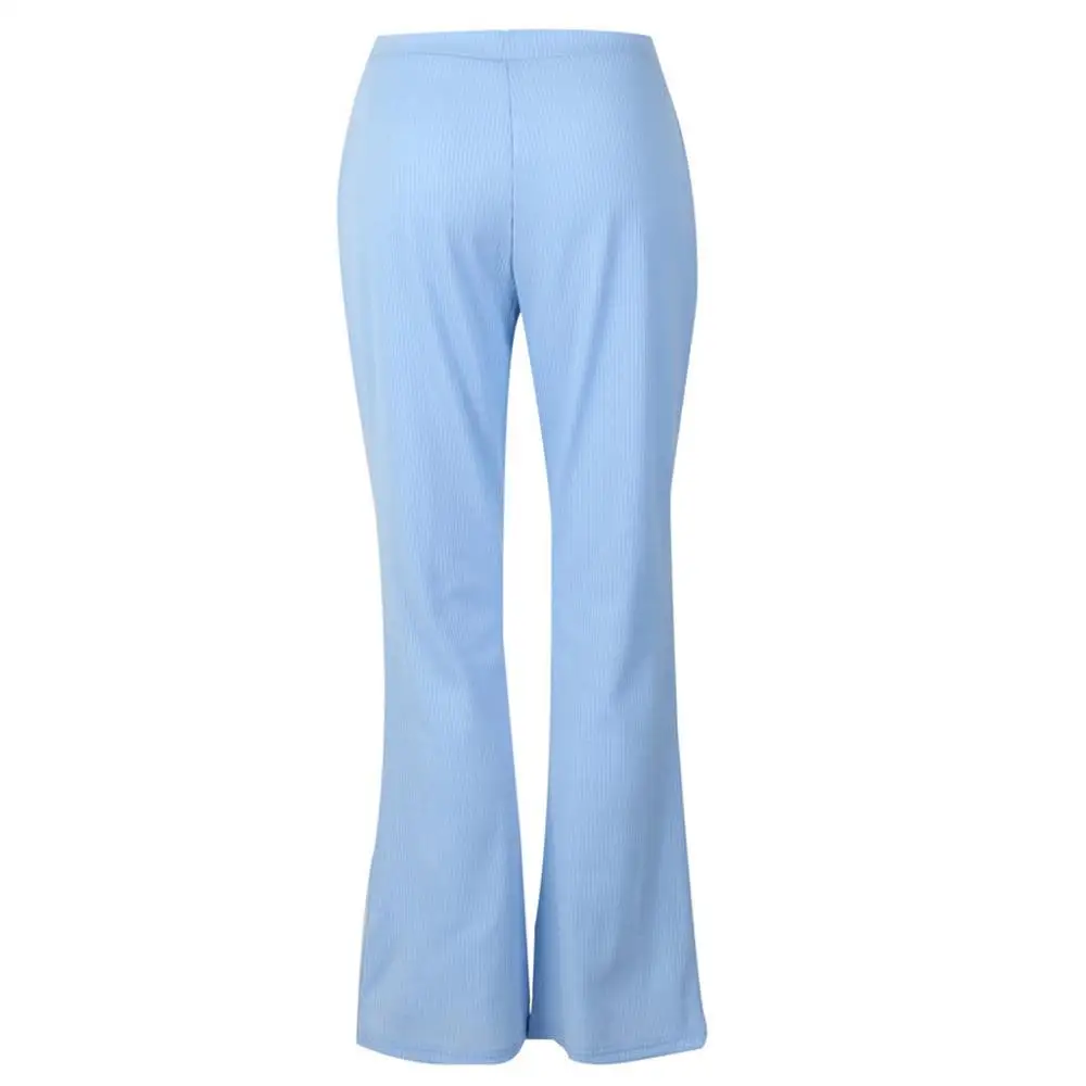 Женские Плиссированные Длинные брюки Sheinside черные свободные элегантные офисные