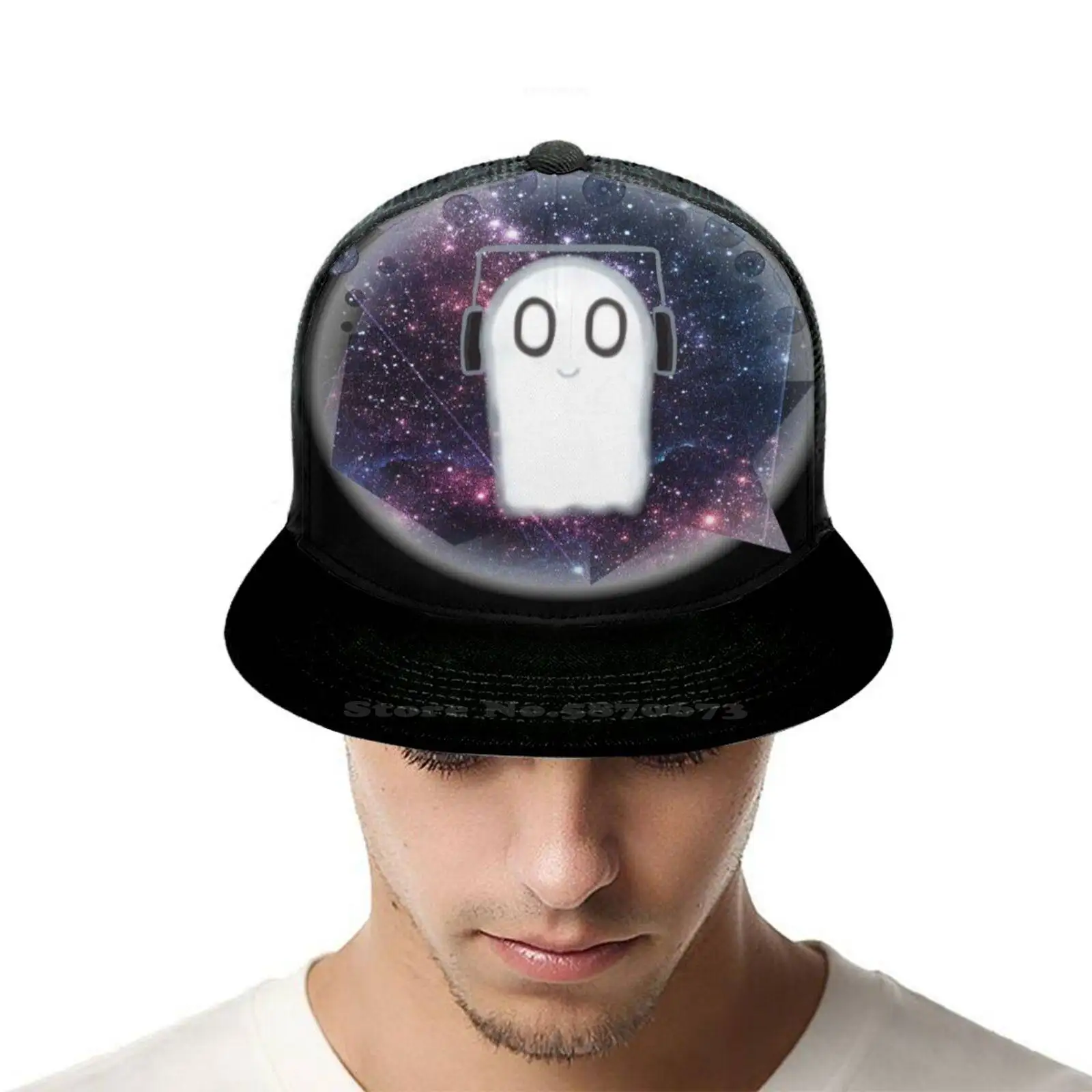 Бейсболка с изображением космоса призрака папы мама|Мужские бейсболки| |