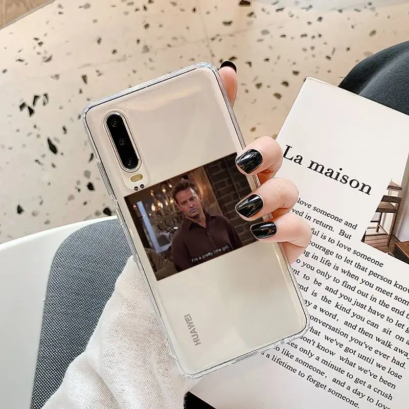 

qutoes friends tv show Coffee Phone Case Transparent for Samsung A71 S9 10 20 HUAWEI p30 40 honor 10i 8x xiaomi note8 Pro 10t 11
