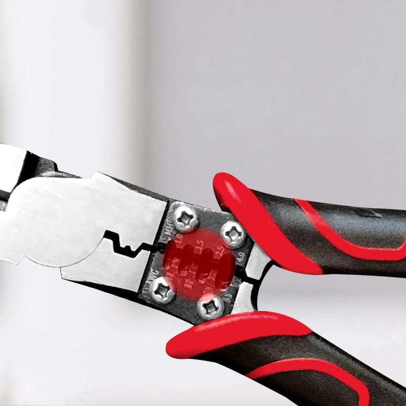 Needle Nose Pliers Multi-Function 4 in 1 Wire Cutters Stripper Electrical Wiring Work Cable Cutter 8In | Инструменты