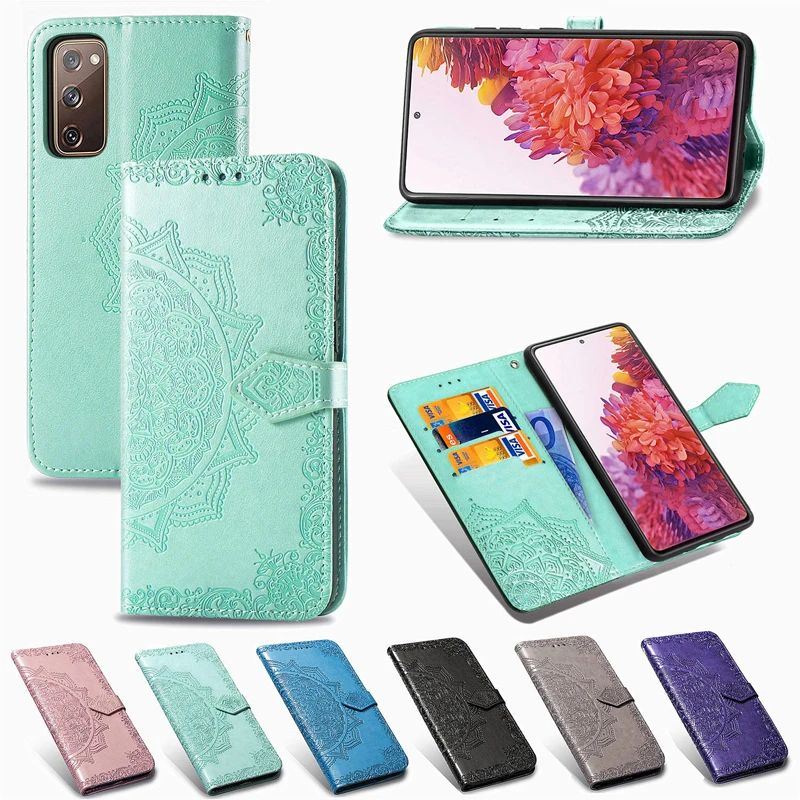 

Cover for Galaxy A31 A51 A71 A21s A41 Luxury Leather Wallet Cases Flip Case for Samsung Note 20 Ultra 8 9 S20 FE S10 S9 S8 Plus