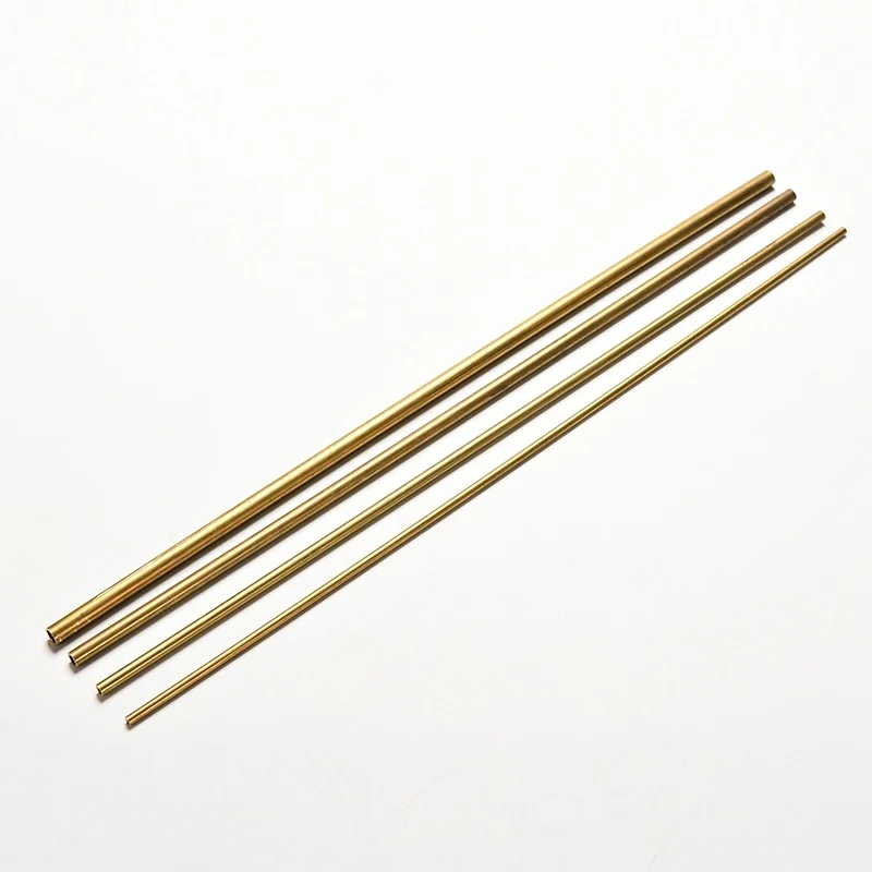 

Diameter 2/3/4/5mm Fine Brass Tubes Brass Pipe Brass Tube Length 30cm Long 0.45mm Wall Cutting Tool Parts