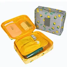 Womens Cosmetic Toiletry Bags Travel Makeup Bag Girl's Cute Printing organizer make up Pouch Men high quality Washing Bag New