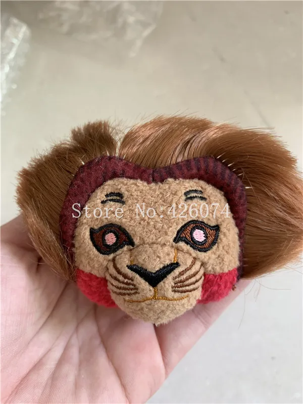 Серый Король лев Simba Nala Mufasa тимон пумба шрам гиена зазу рафики мини плюшевый очиститель для смартфонов дети мягкие игрушки животные - Цвет: Серый