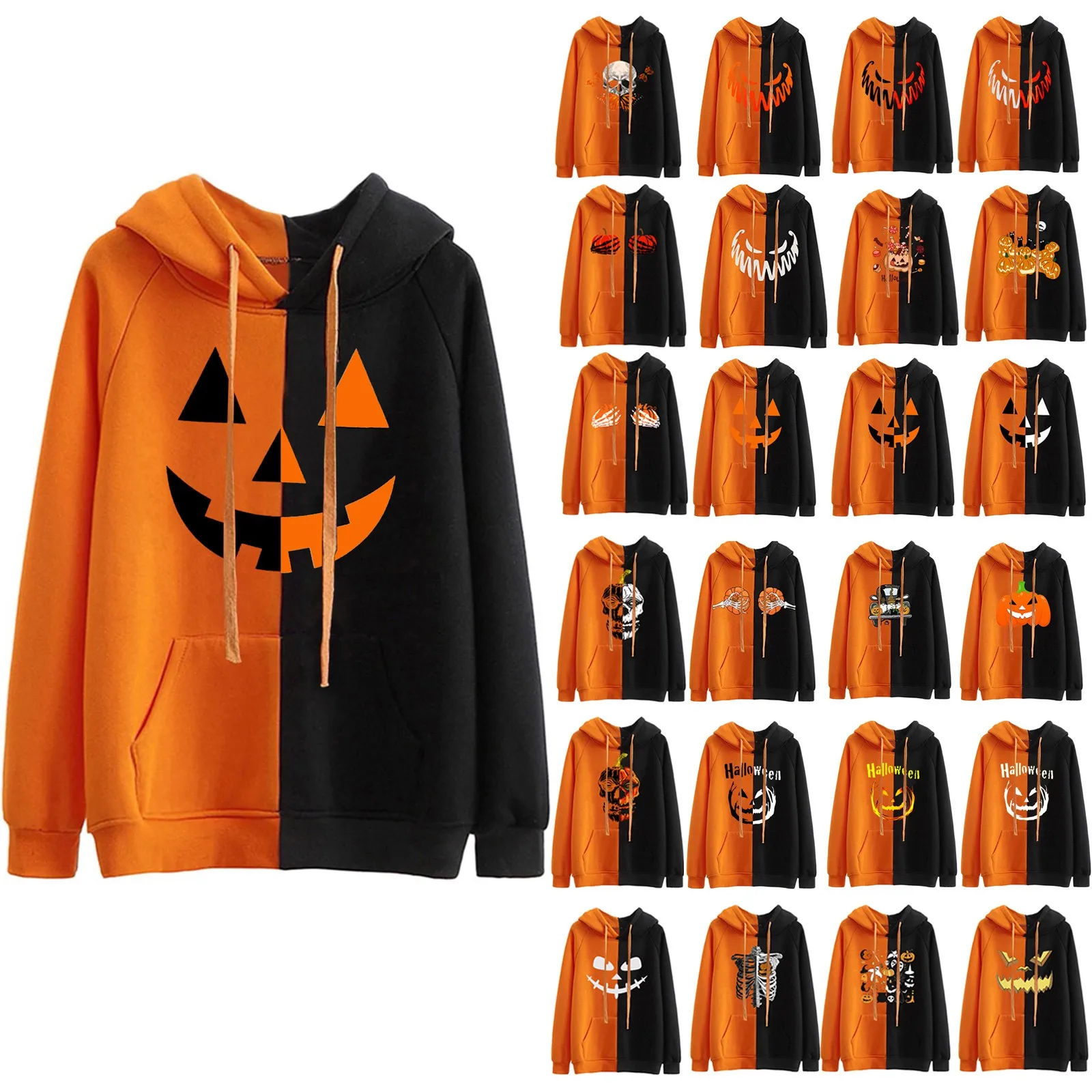 

Толстовки с капюшоном в виде тыквы, зимние толстовки большого размера с принтом в стиле хип-хоп, модная уличная одежда унисекс в стиле пэчво...