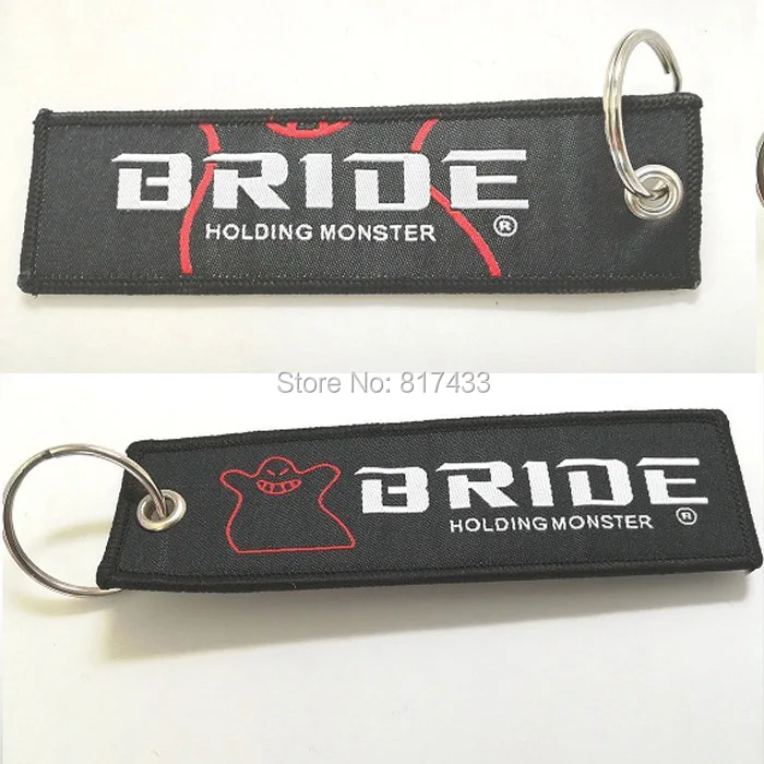 Брелок JDM в виде ложки гоночного автомобиля тканевый брелок бирка для