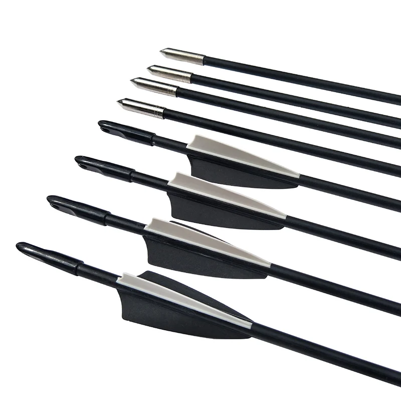 Тренировочные стрелы с прочным металлическим наконечником для взрослых и