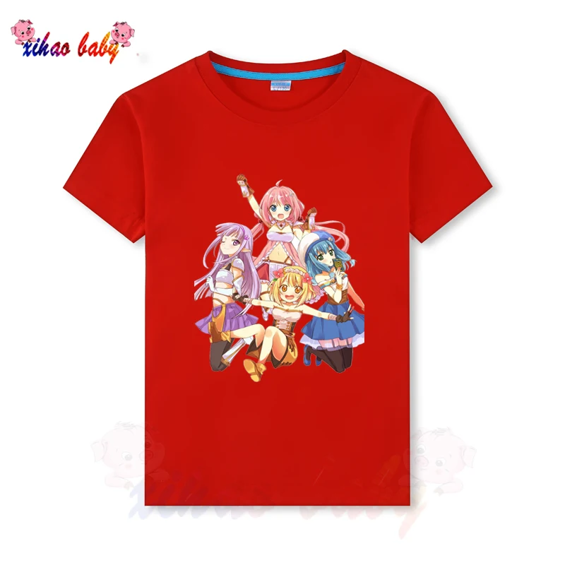 

Футболка с коротким рукавом для девочек 2-14 лет