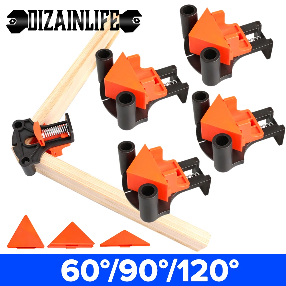 60 90 120 градусов угол зажим деревообрабатывающие зажимы мебель фоторамка DIY