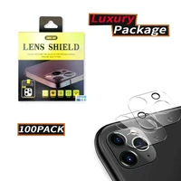 100pcslot camera tempered glass for iphone 12 pro max screen protector lens full cover protection film with luxury package